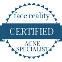 Certified face reality acne specialist